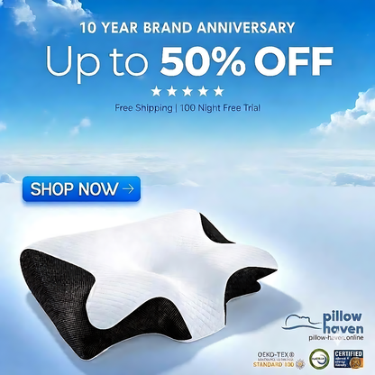 Premium Contour Relief Pillow — 50% off